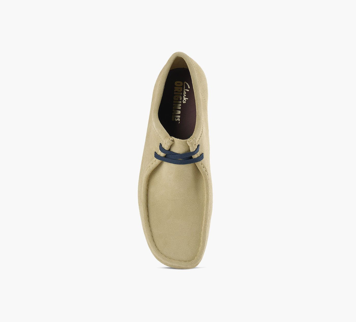 CLARKS ORIGINALS WALLABEE in BEIGE view 1c