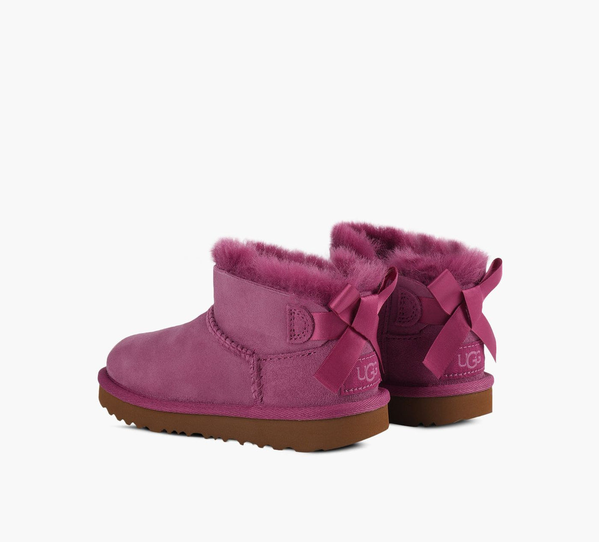 UGG ULTRAMINIBAILEYBOW in PURPLE view 3