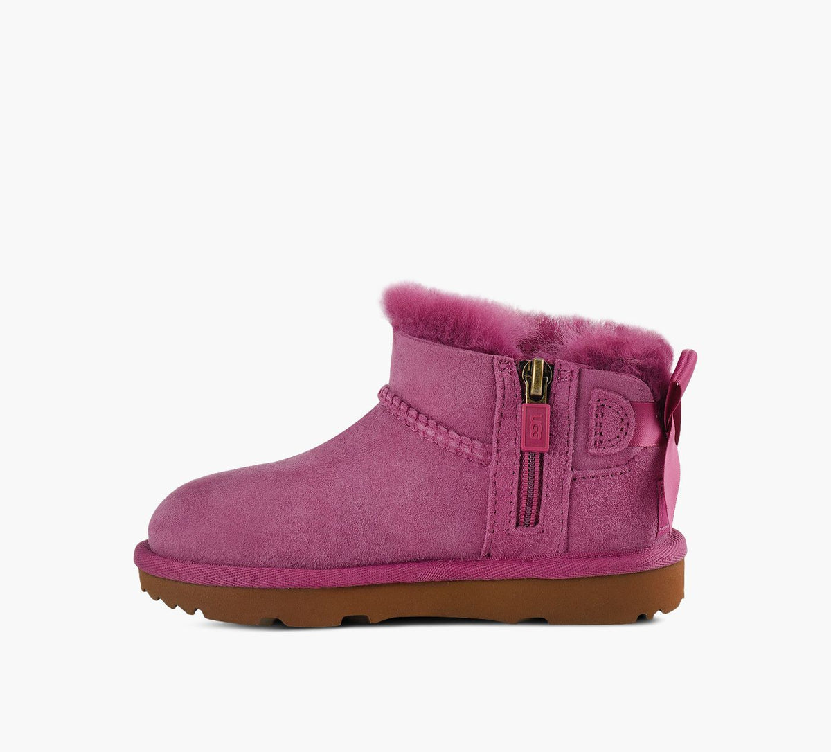 UGG ULTRAMINIBAILEYBOW en VIOLET vue 7