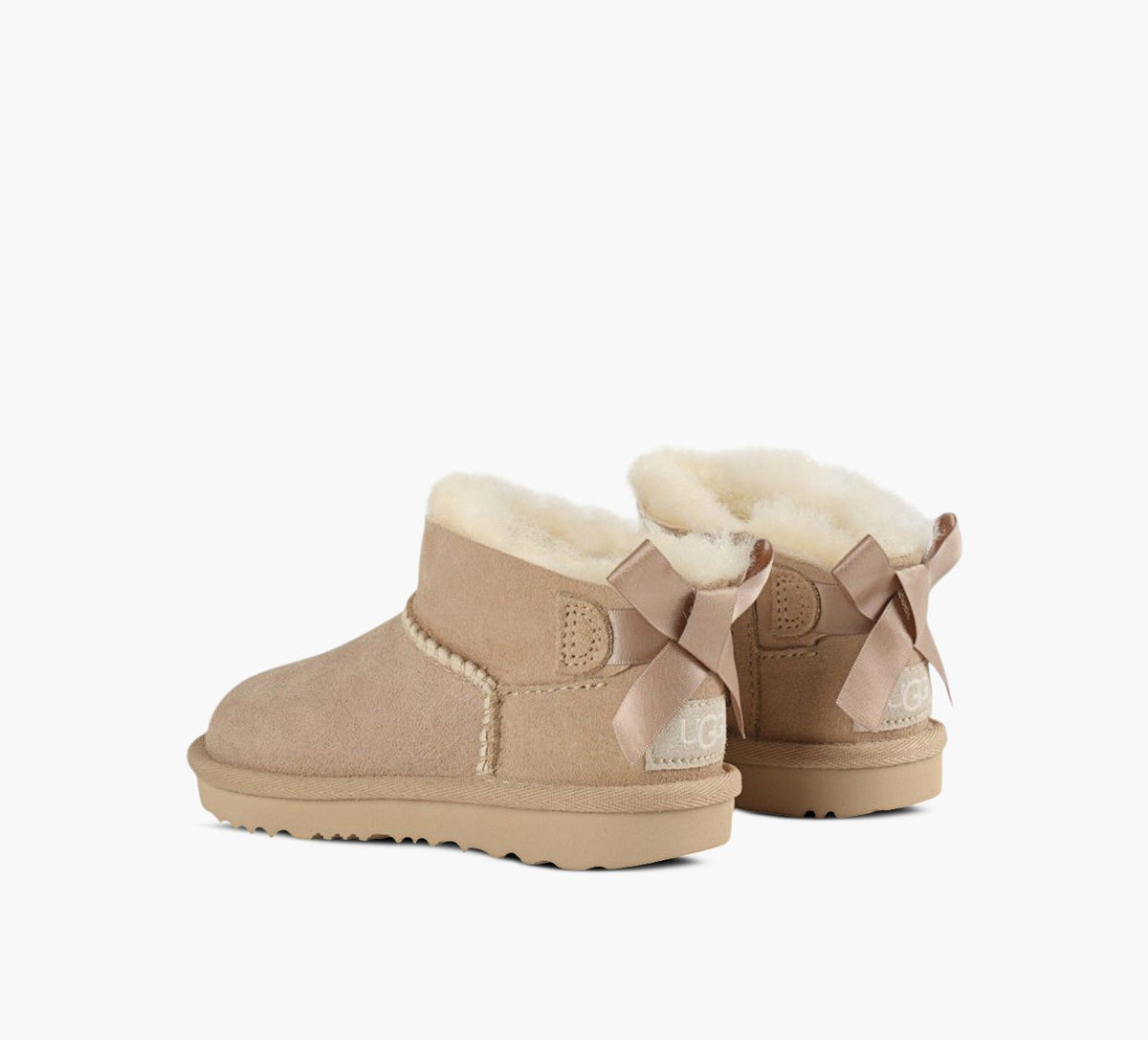 UGG ULTRAMINIBAILEYBOW in BEIGE view 3