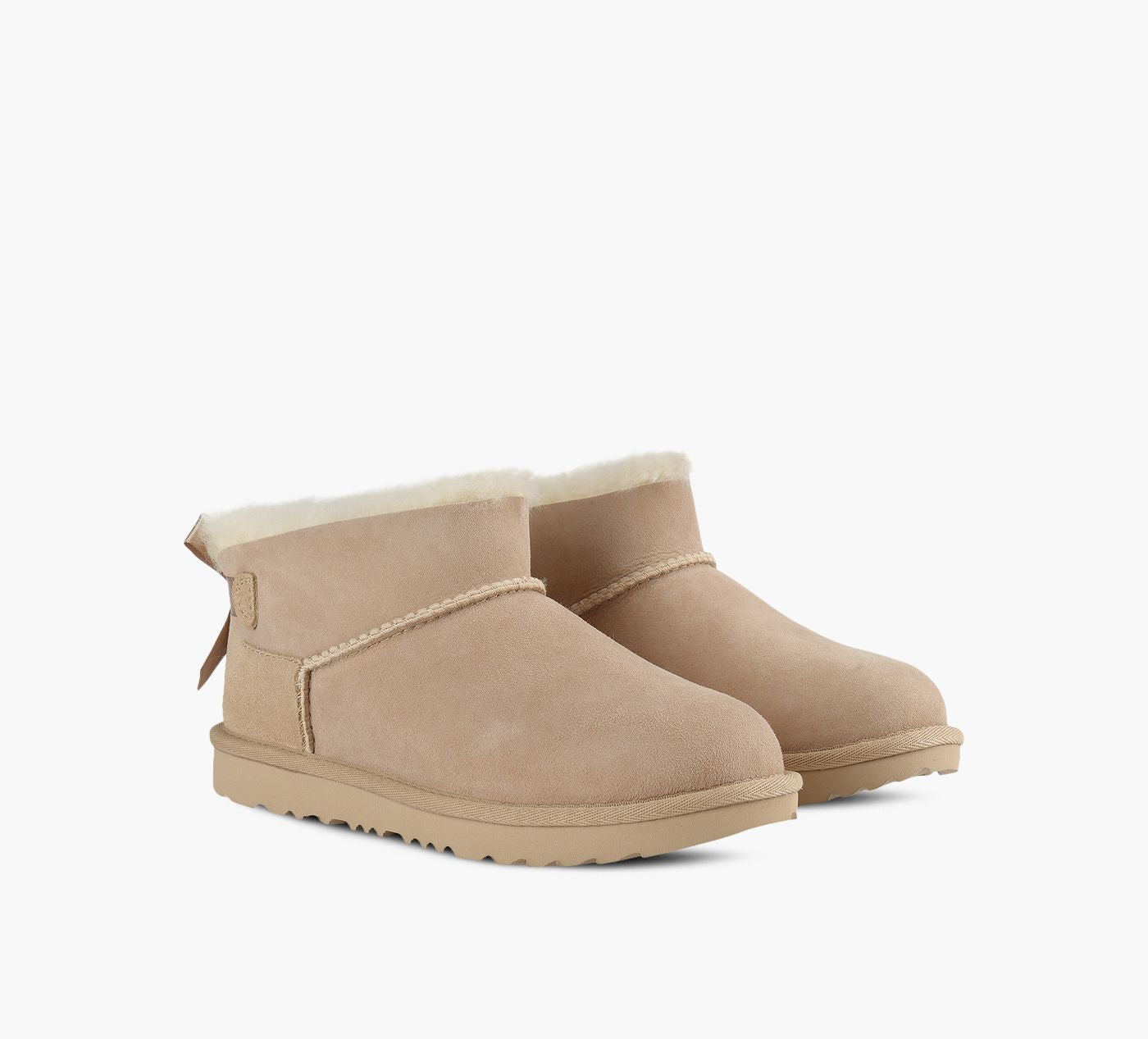 UGG ULTRAMINIBAILEYBOW en BEIGE vue 2