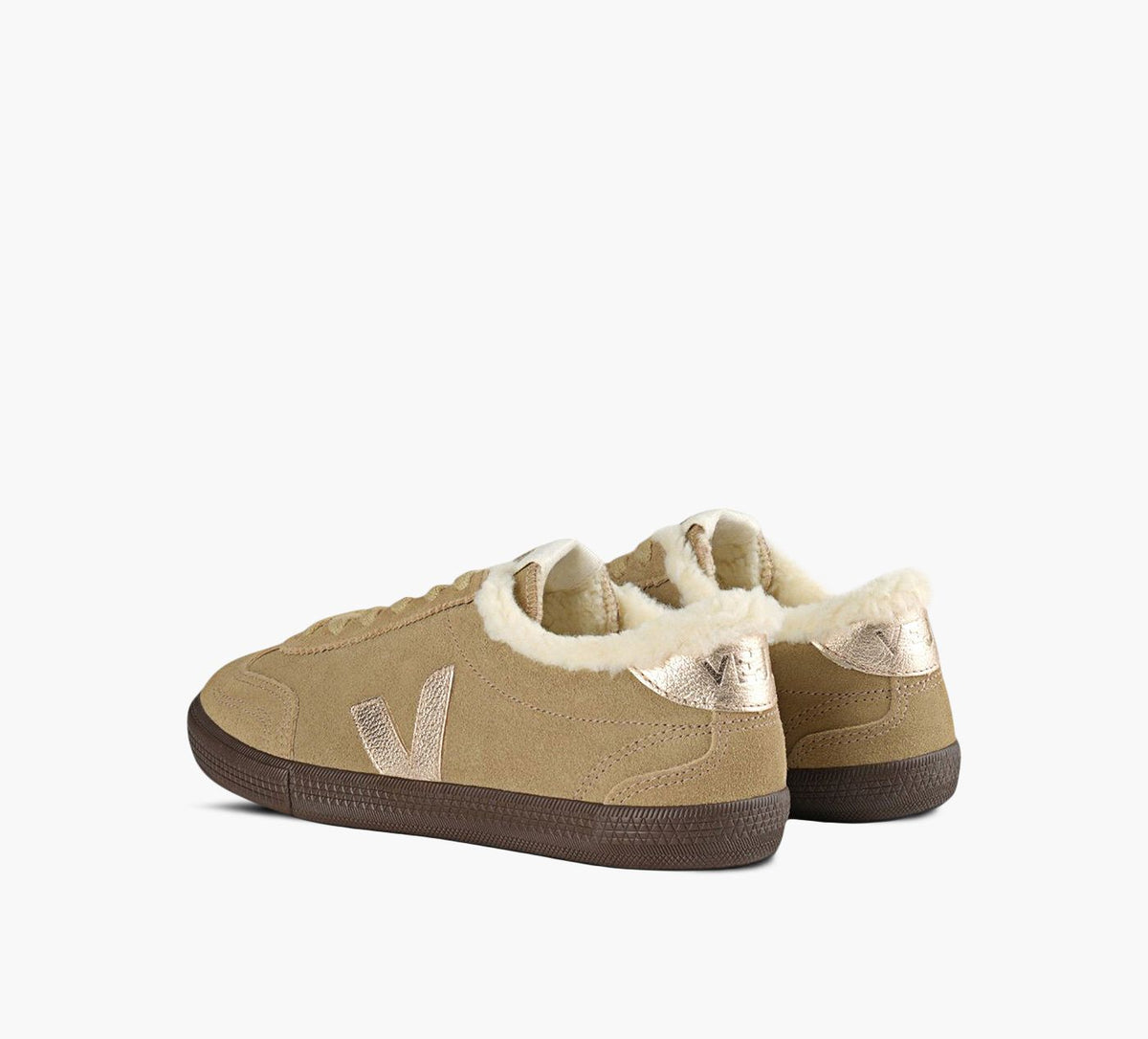 VEJA VOLLEYWINTER in TAN view 3