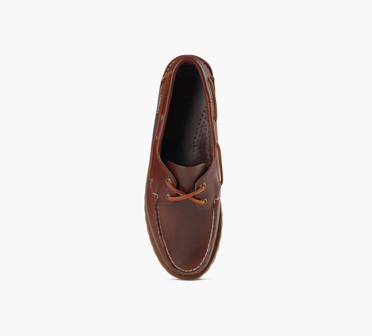 SEBAGO CHAUSSUREBATEAURANGERWAXY en BRUN vue 5