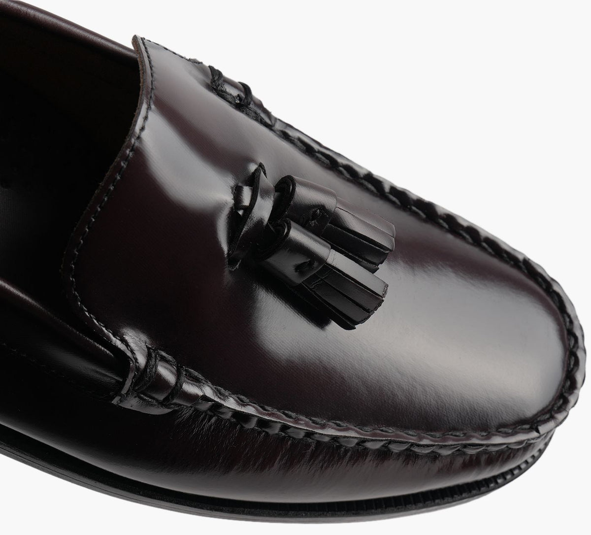 SEBAGO CLASSICWILL in BURGUNDY view 1b