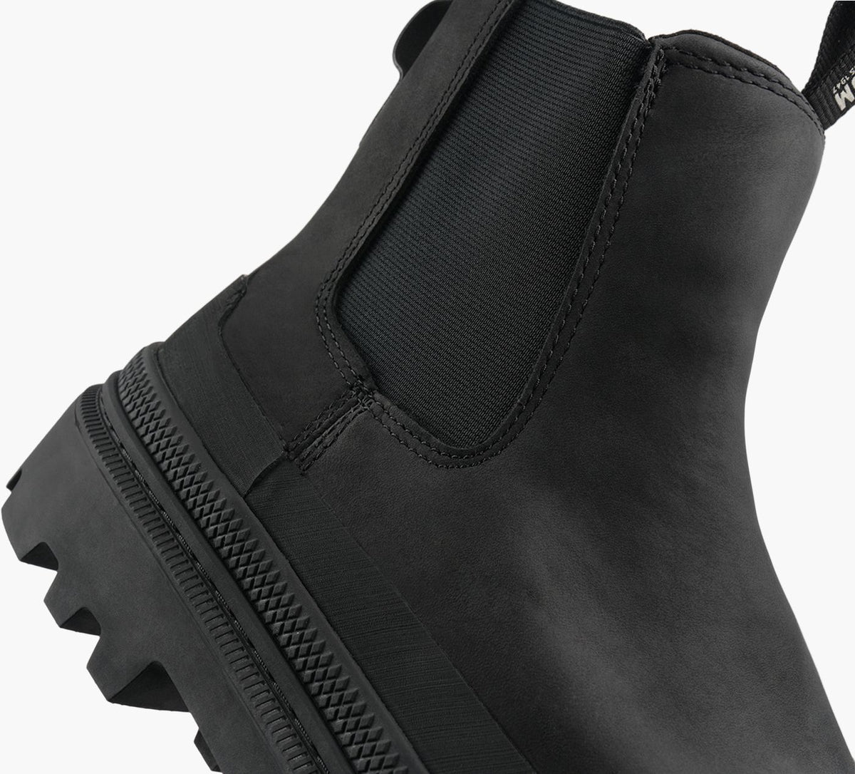 PALLADIUM BOTTECHELSEATROOPERIMPERMABLE en NOIR vue 1b