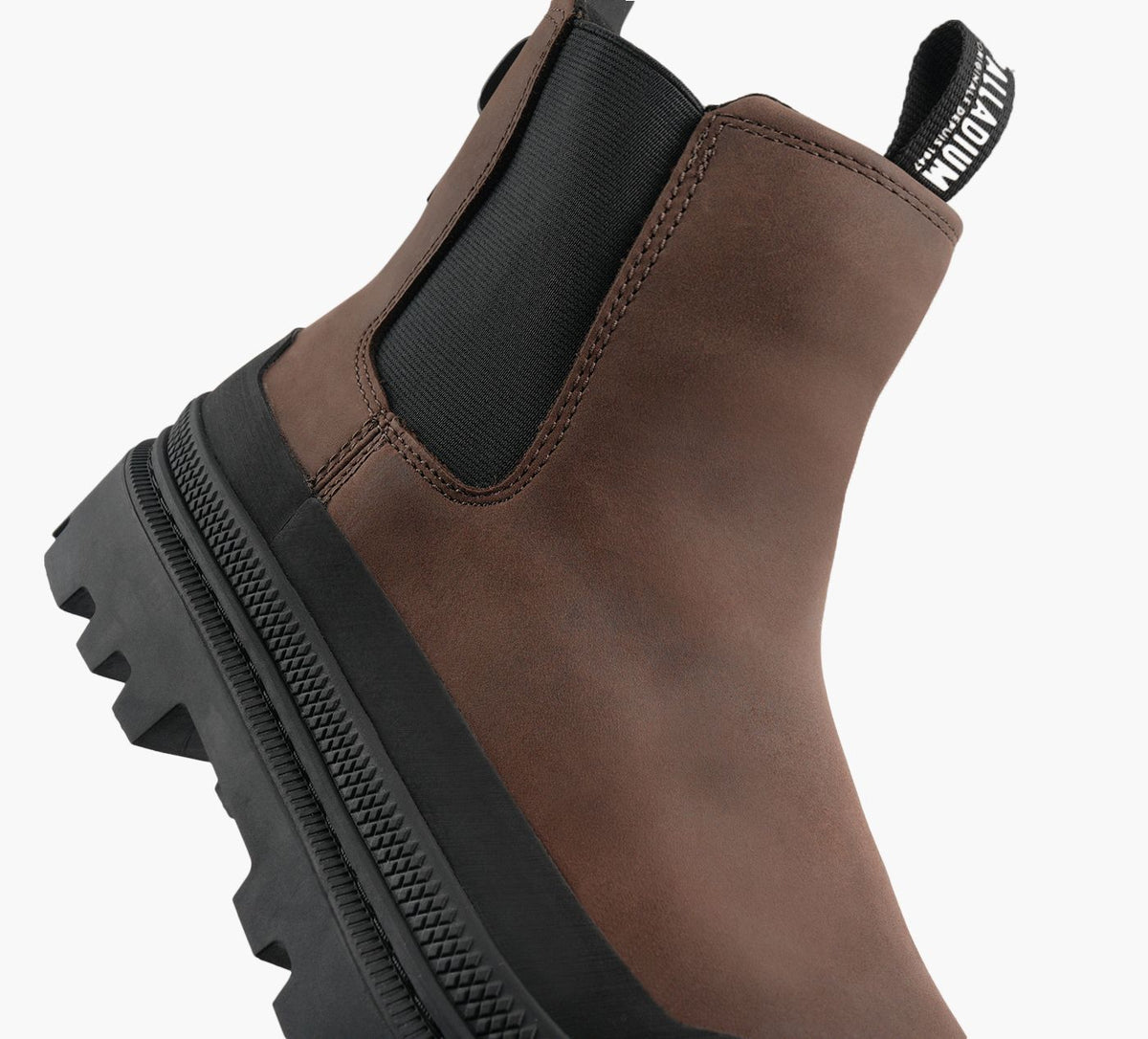 PALLADIUM TROOPERCHELSEAWaterProof in BROWN view 1b
