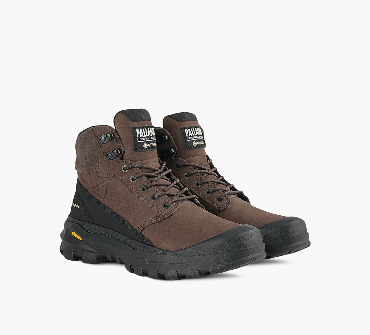 PALLADIUM PALLARIDERMIDGTX in BROWN view 2
