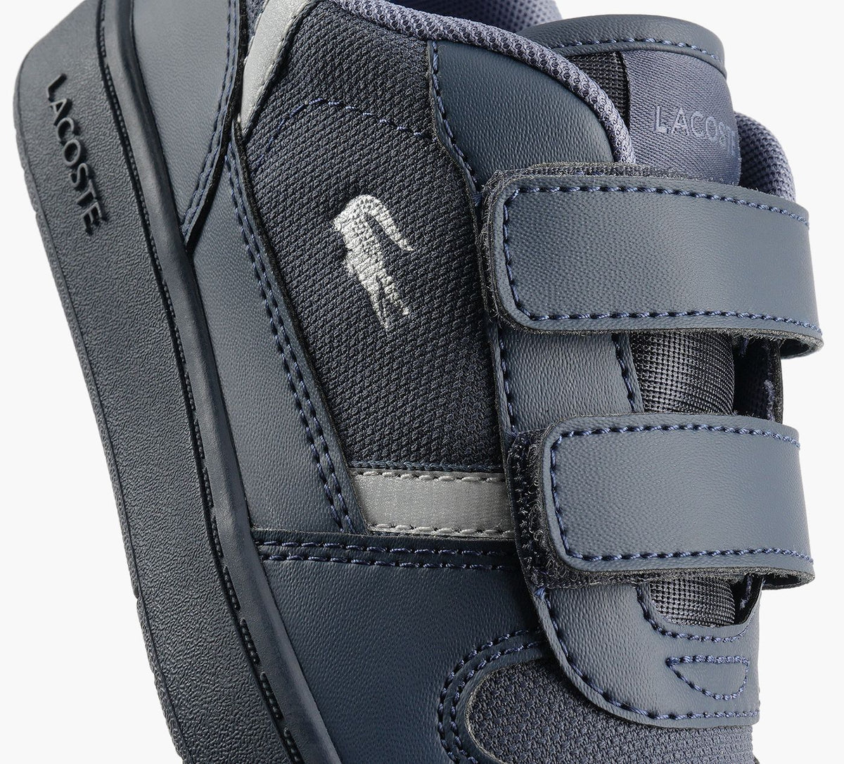 LACOSTE TCLIPSETREFLECTIVESTORY in BLUE view 1b