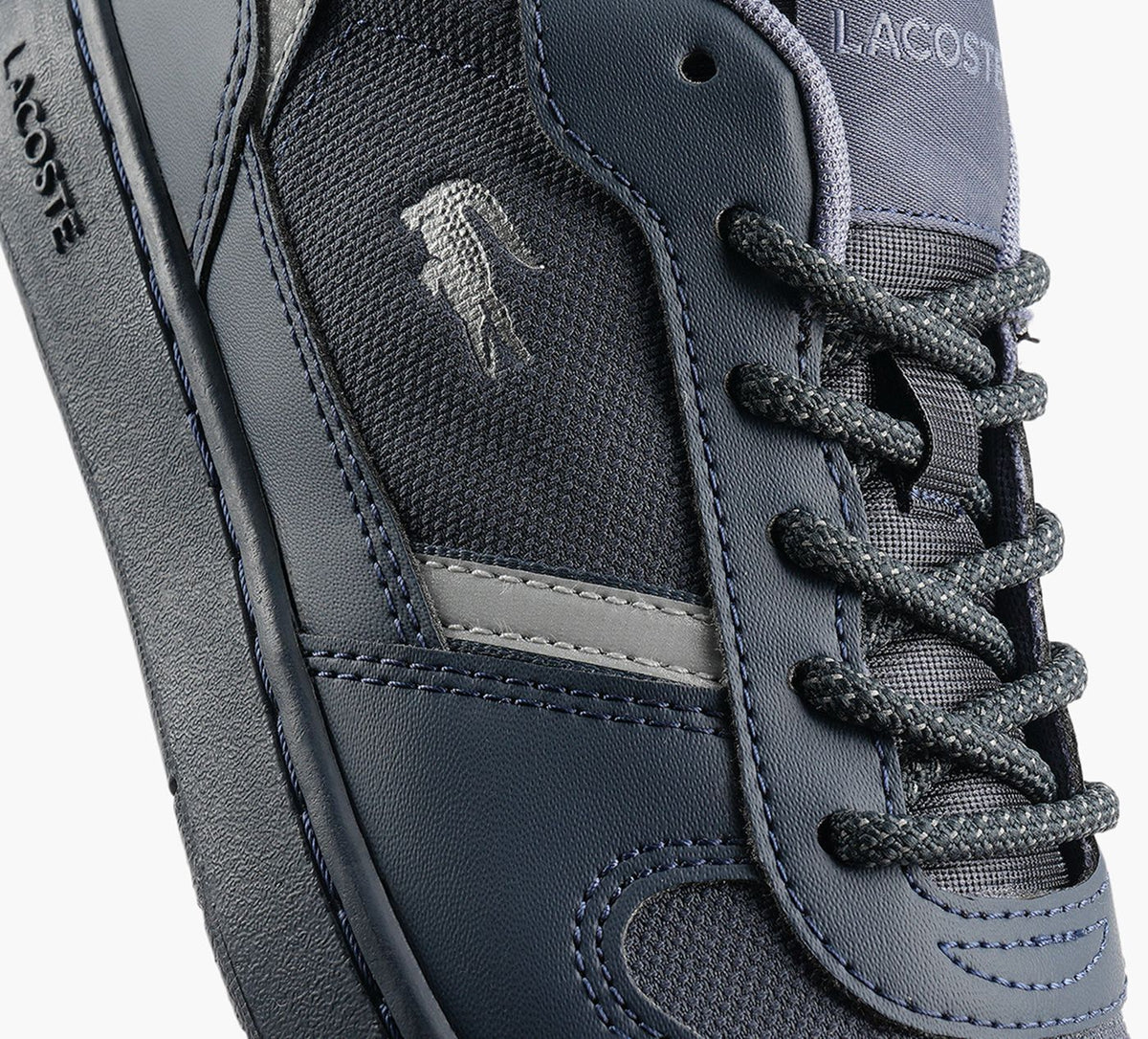 LACOSTE BASKETTCLIPSETRFLCHISSANTE en BLEU vue 1b