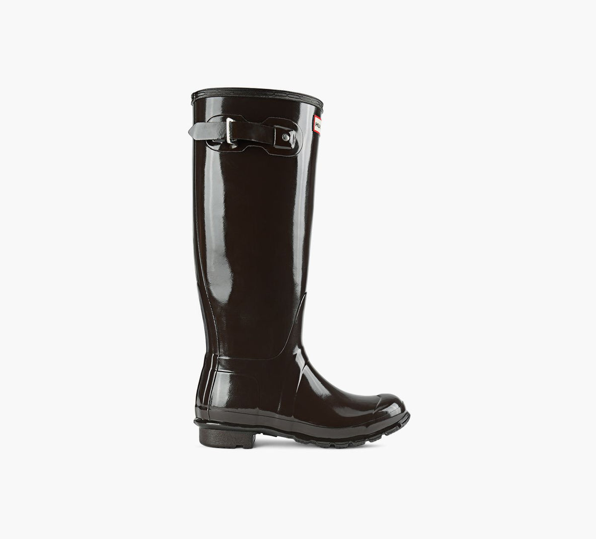 HUNTER ORIGINALTALLGLOSSBOOT in BROWN