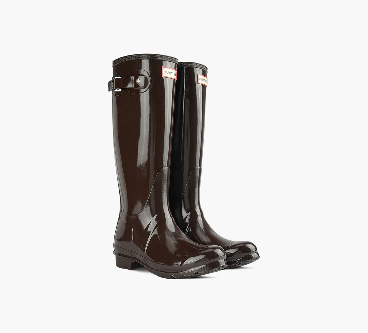 HUNTER ORIGINALTALLGLOSSBOOT in BROWN view 2