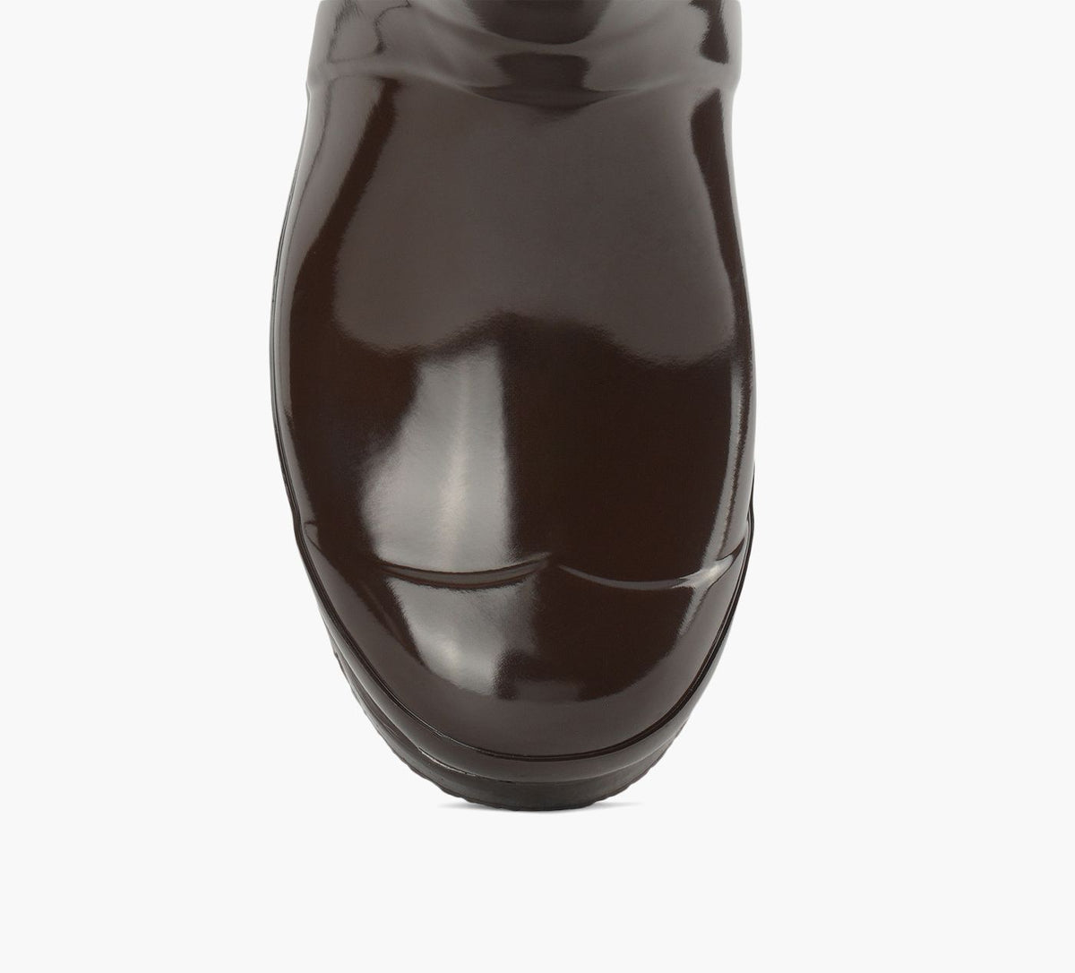 HUNTER BOTTEHAUTESORIGINALTALLGLOSS en BRUN vue 5