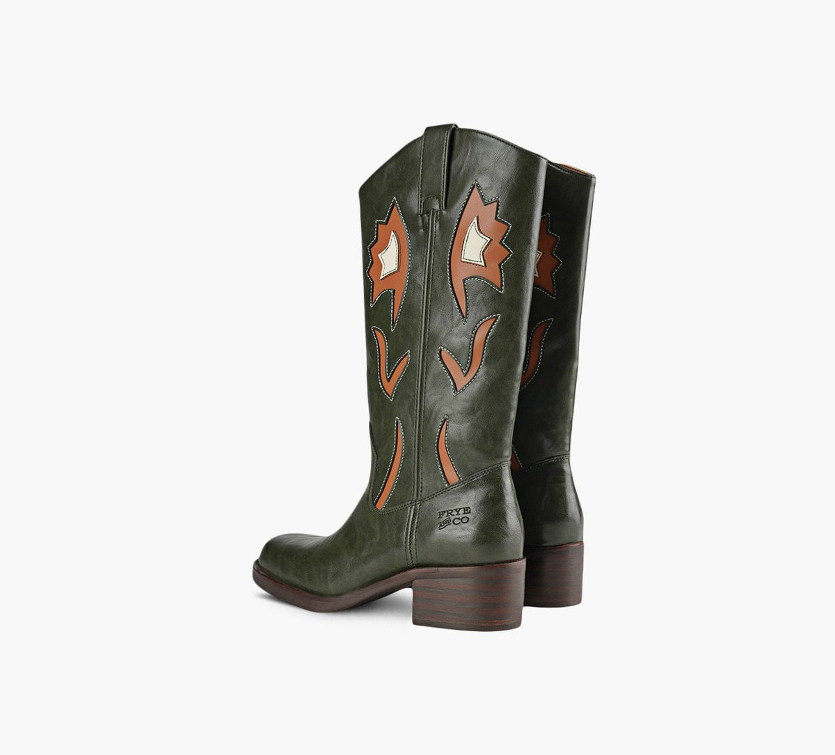 FRYE & CO. MIRANDA10FLEURS en VERT vue 3