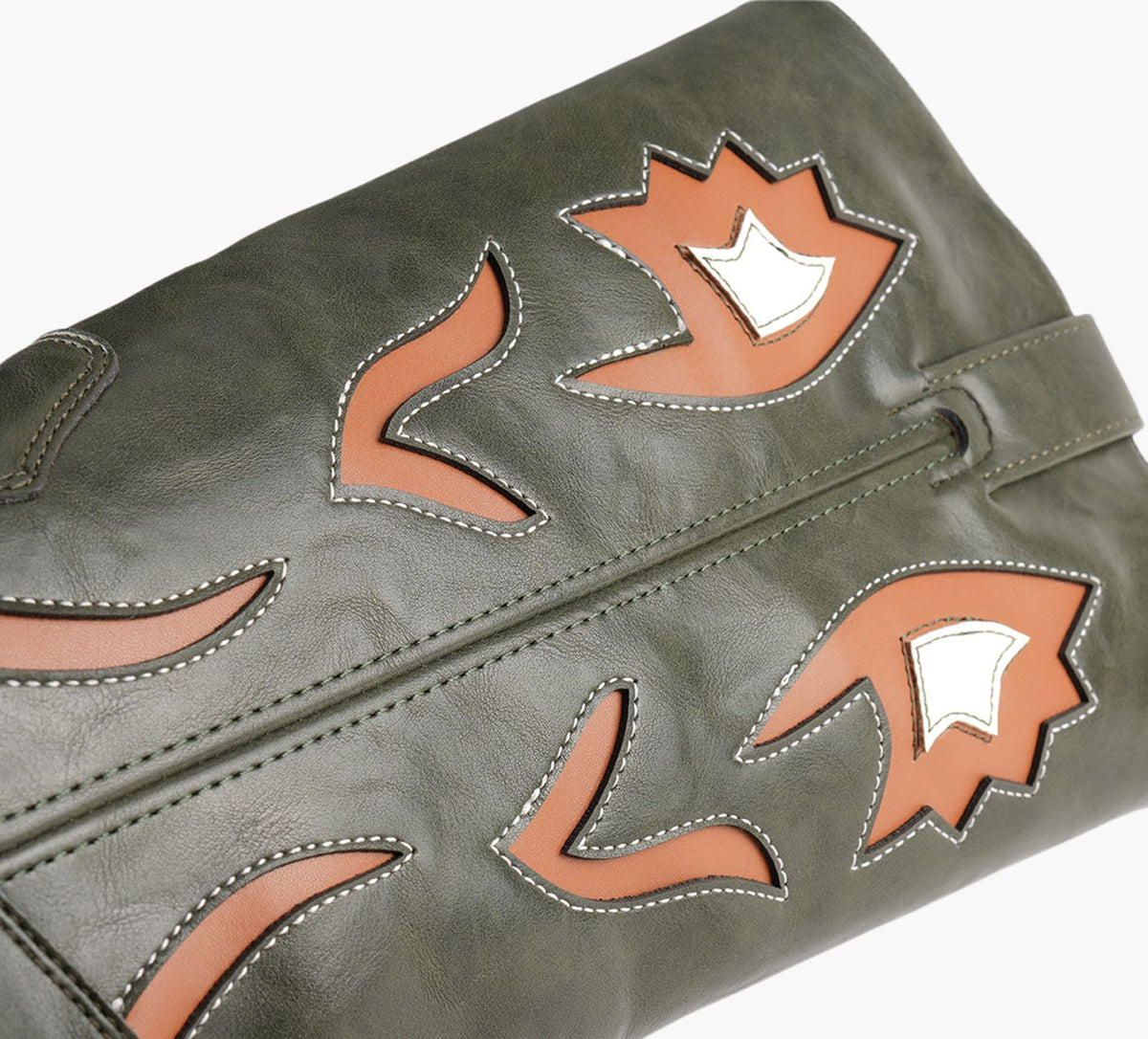 FRYE & CO. MIRANDA10FLEURS en VERT vue 7