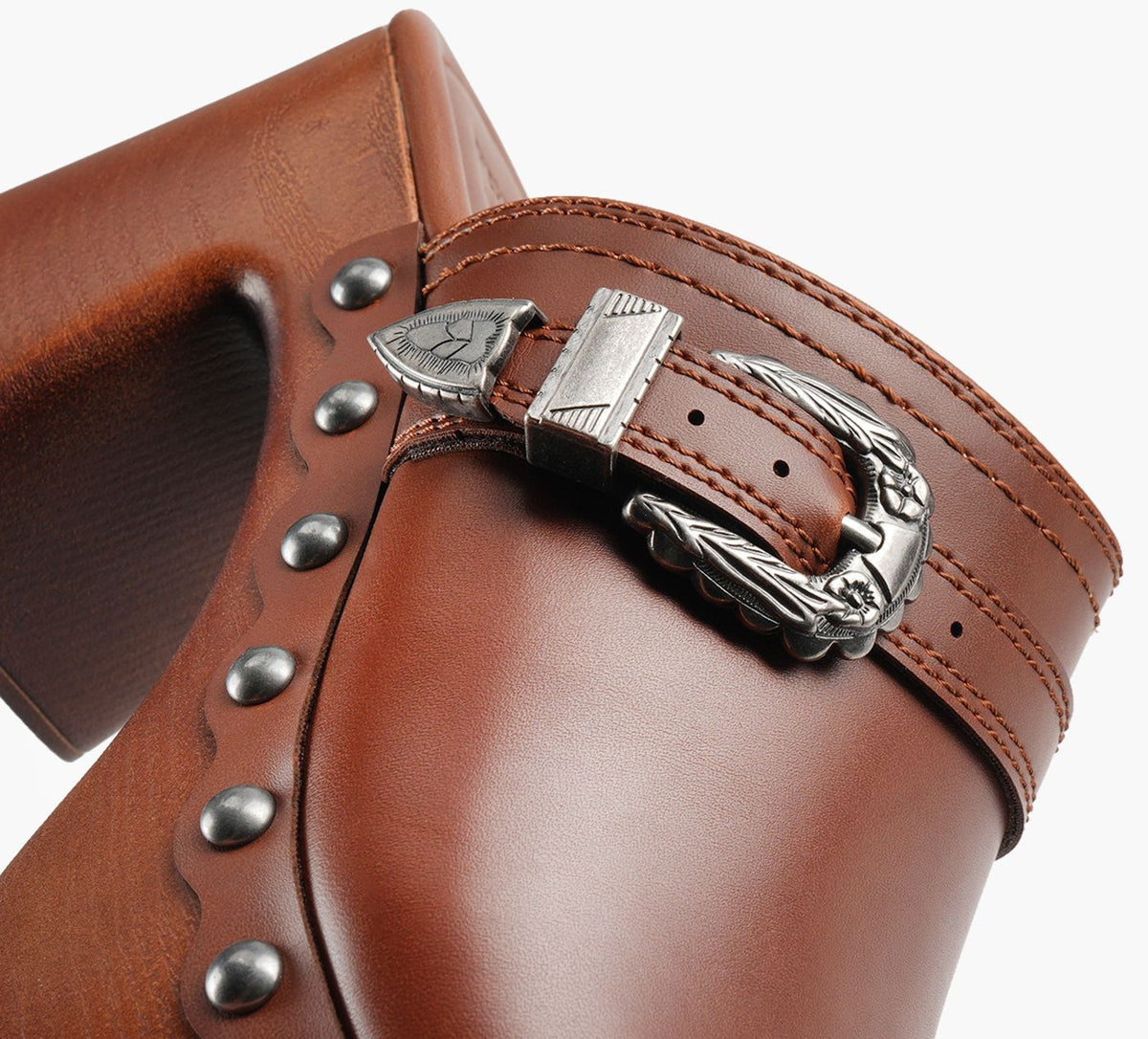 FRYE & CO. SABOTFESTONNWYLIE en BRUN vue 1b