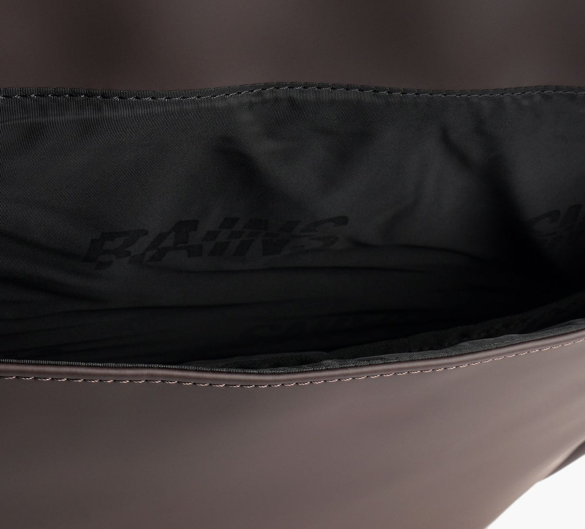 RAINS OTGMESSENGERBAG in BROWN view 6