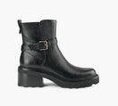 COLE HAAN SOLENELUGBUCKLE in BLACK