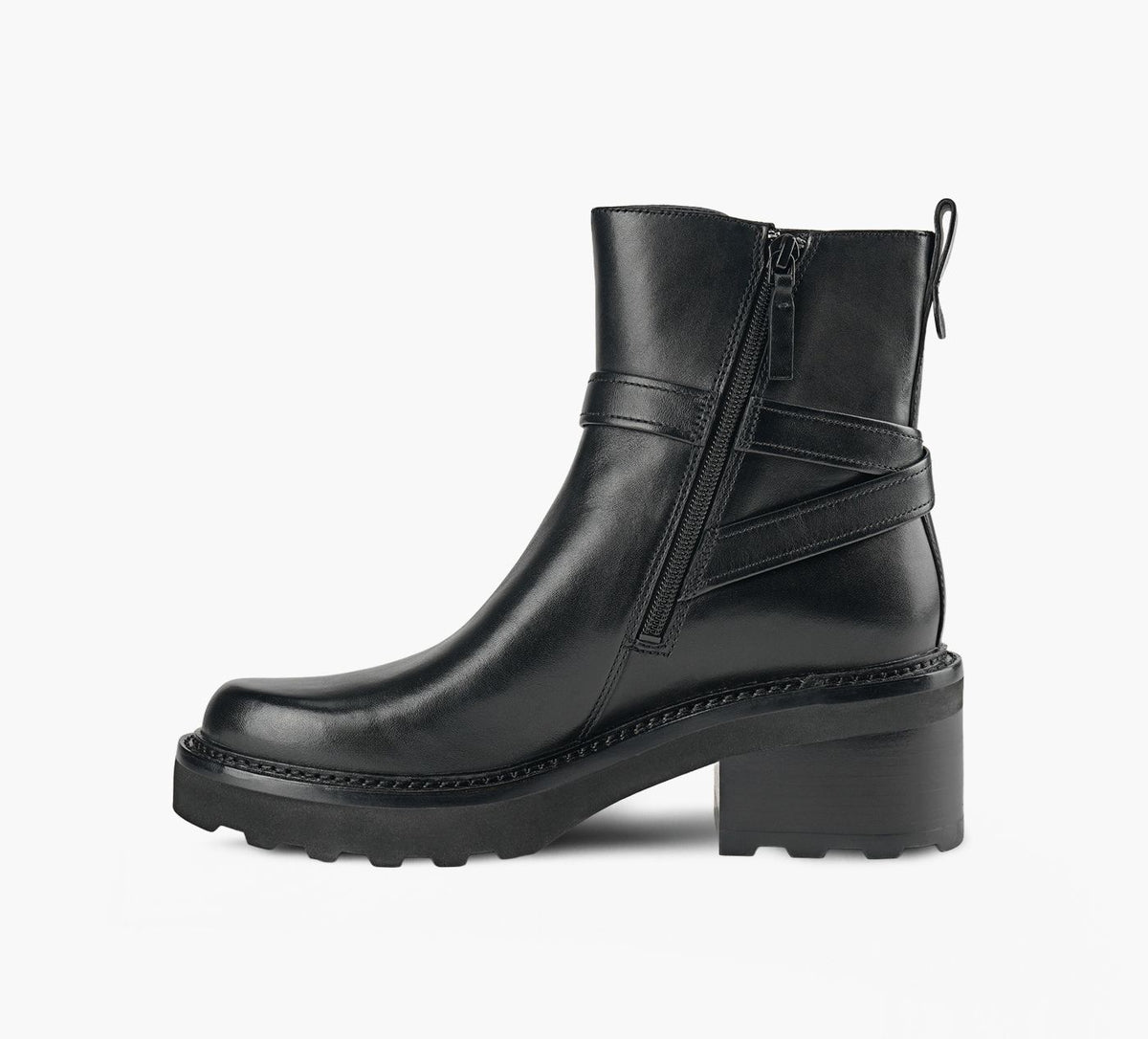 COLE HAAN SOLENELUGBUCKLE in BLACK view 7