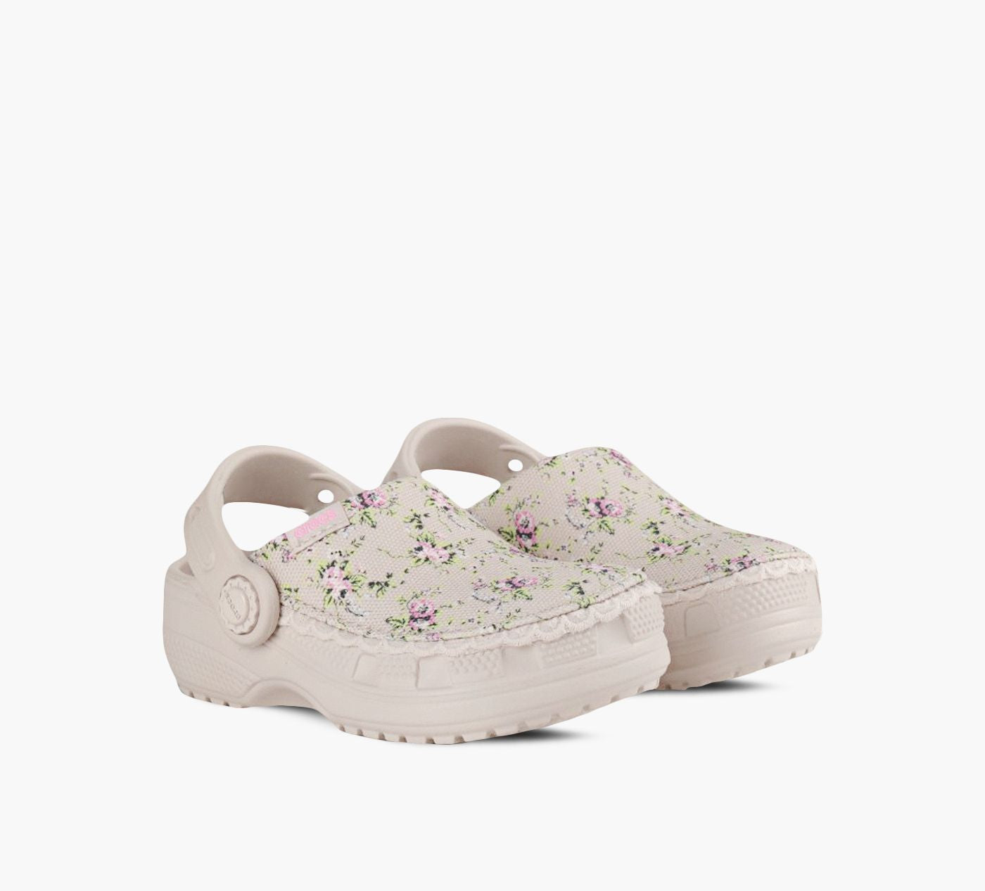 CROCS CRAFTEDPRINTEDCANVASCLOG in BEIGE view 2