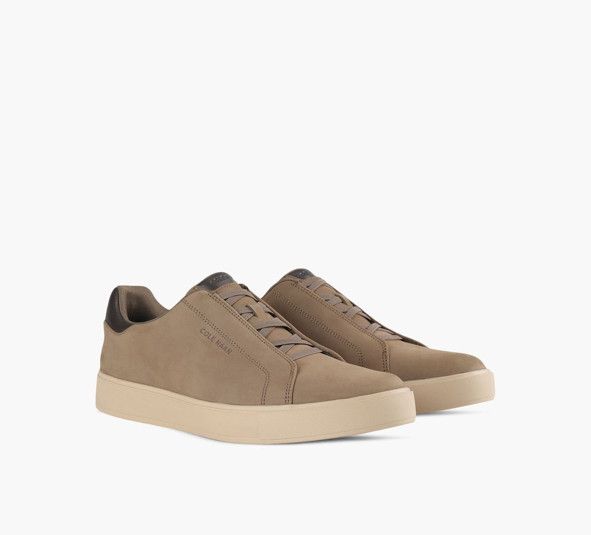 COLE HAAN BASKETGRANDPROLUXEENFILER en TAUPE vue 2