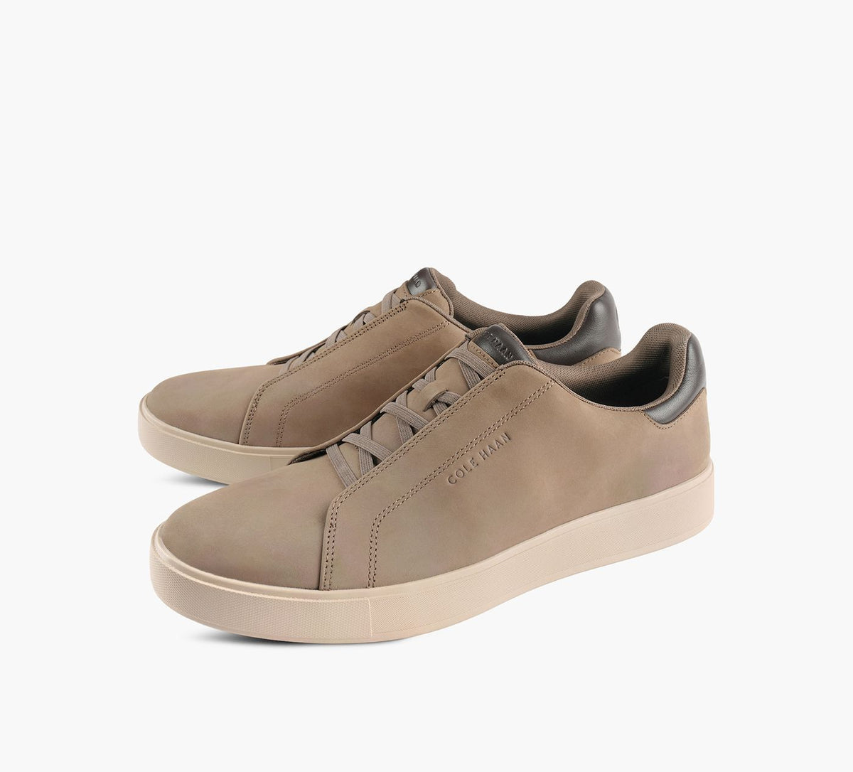 COLE HAAN GRANDPROLUXESLIPONSNEAKER in TAUPE view 4