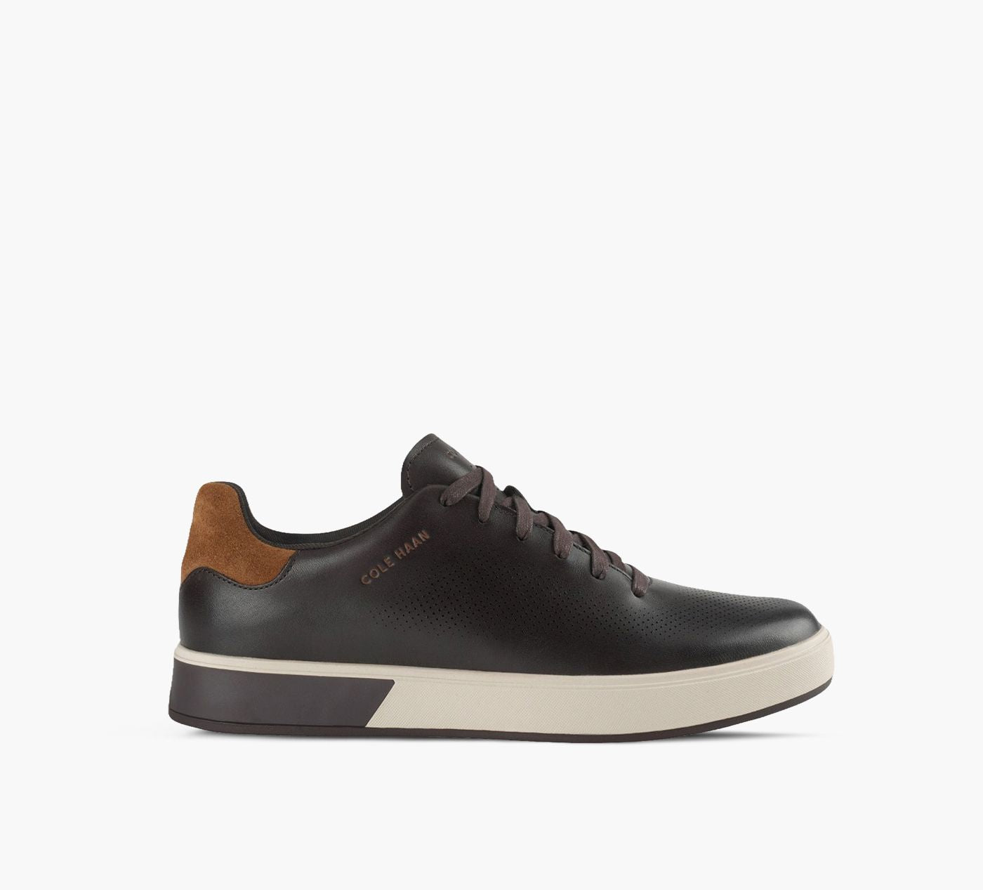 COLE HAAN BASKETGRANDPROANGLEACE en BRUN