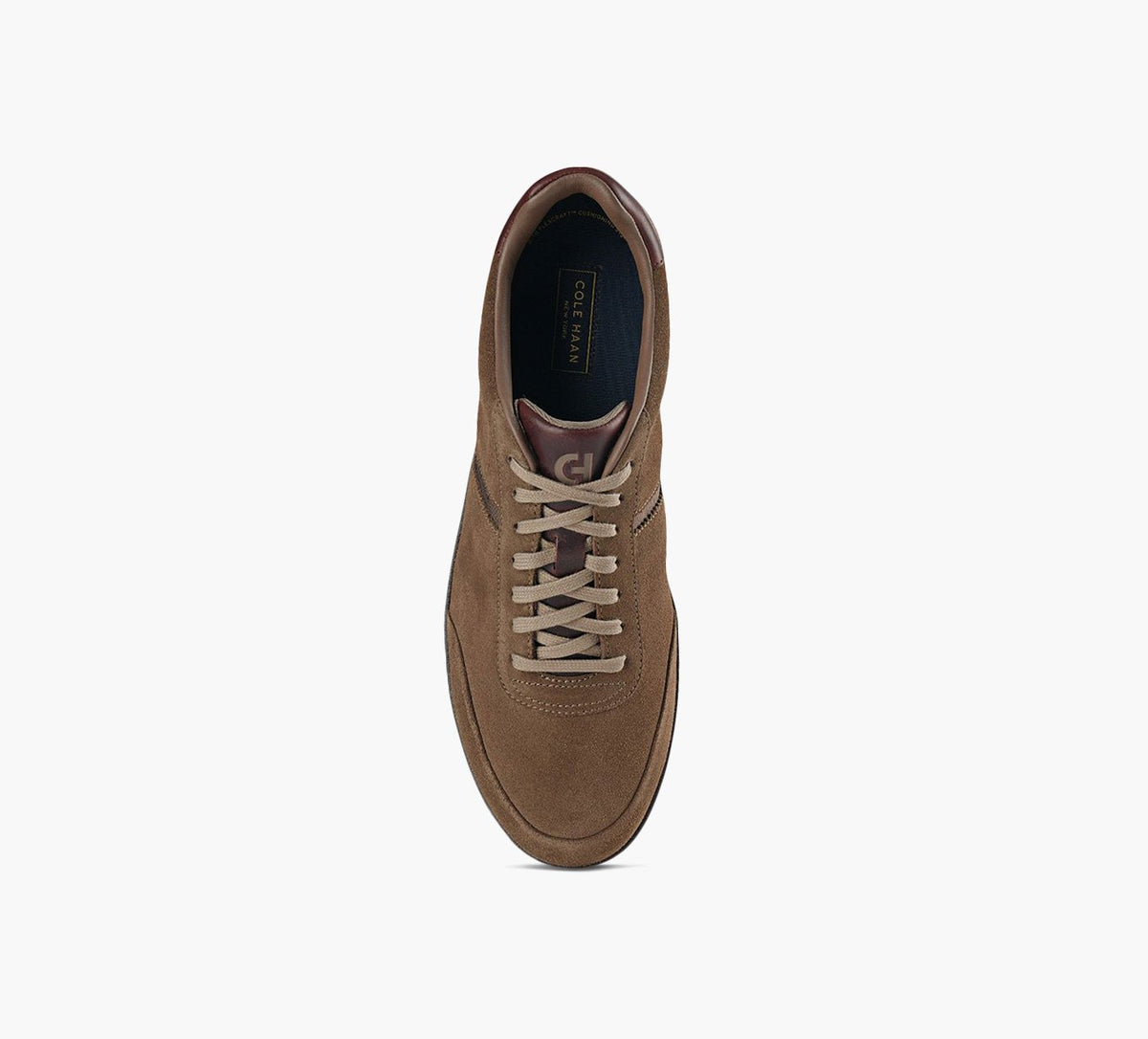 COLE HAAN GRANDPROFLEXCRAFTSNEAKER in BROWN view 1c