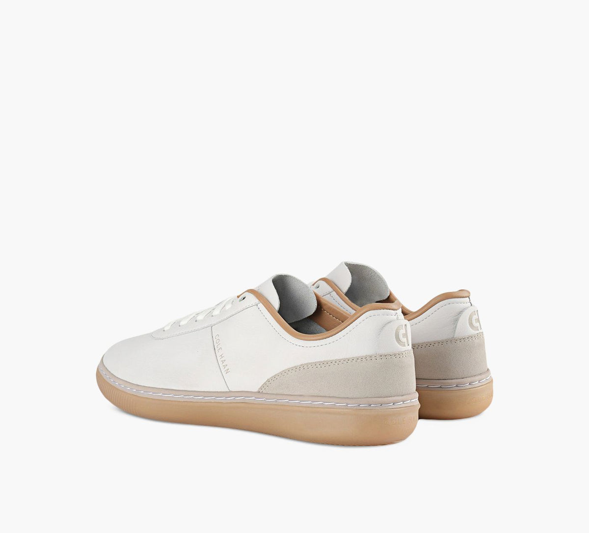 COLE HAAN GRANDPROPACKWELLSNEAKER in WHITE view 3