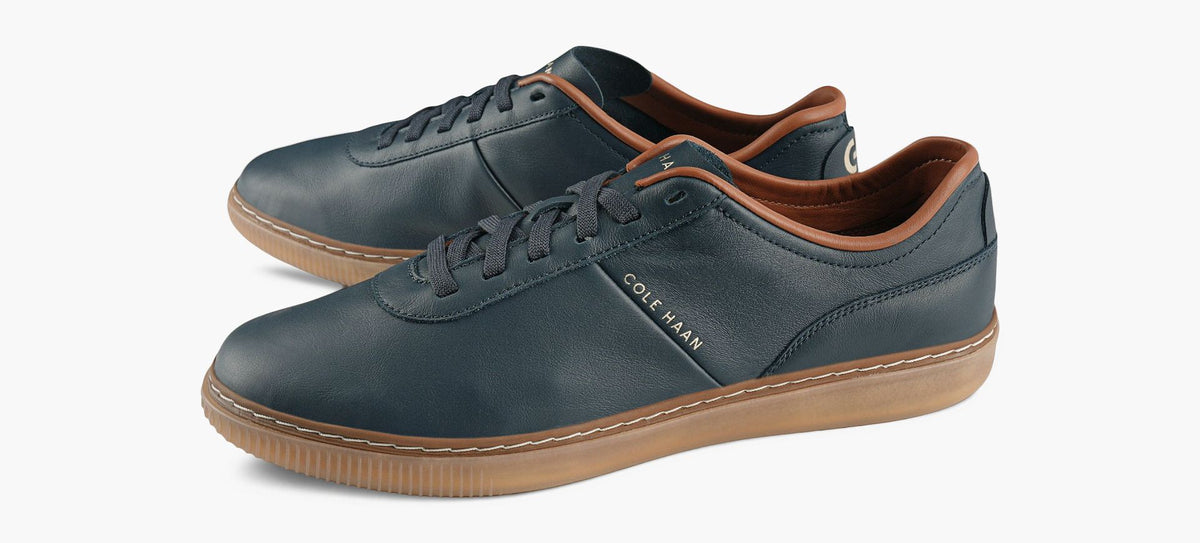 COLE HAAN GRANDPROPACKWELLSNEAKER in BLUE view 4