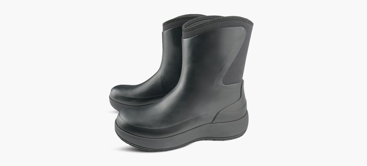 RAINS THEDRYBOOTMMID in BLACK view 4
