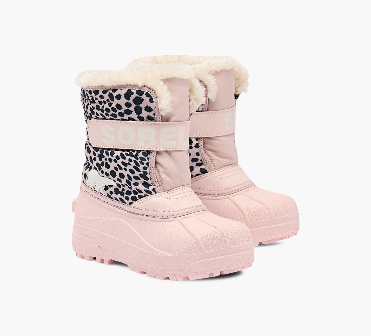 SOREL SNOWCOMMANDER in LIGHT PINK view 2