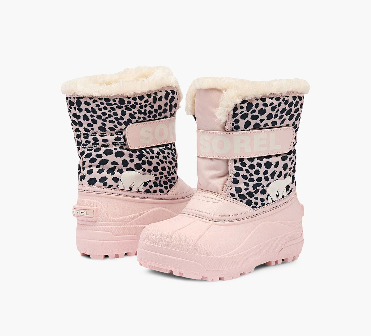 SOREL SNOWCOMMANDER in LIGHT PINK view 3