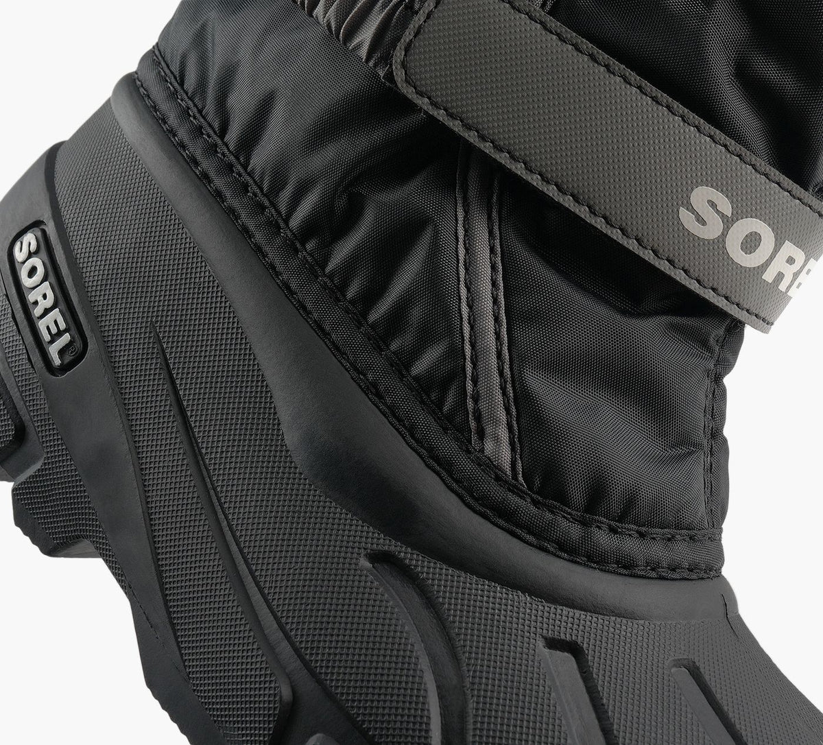 SOREL BOTTEFLURRY en NOIR vue 1b