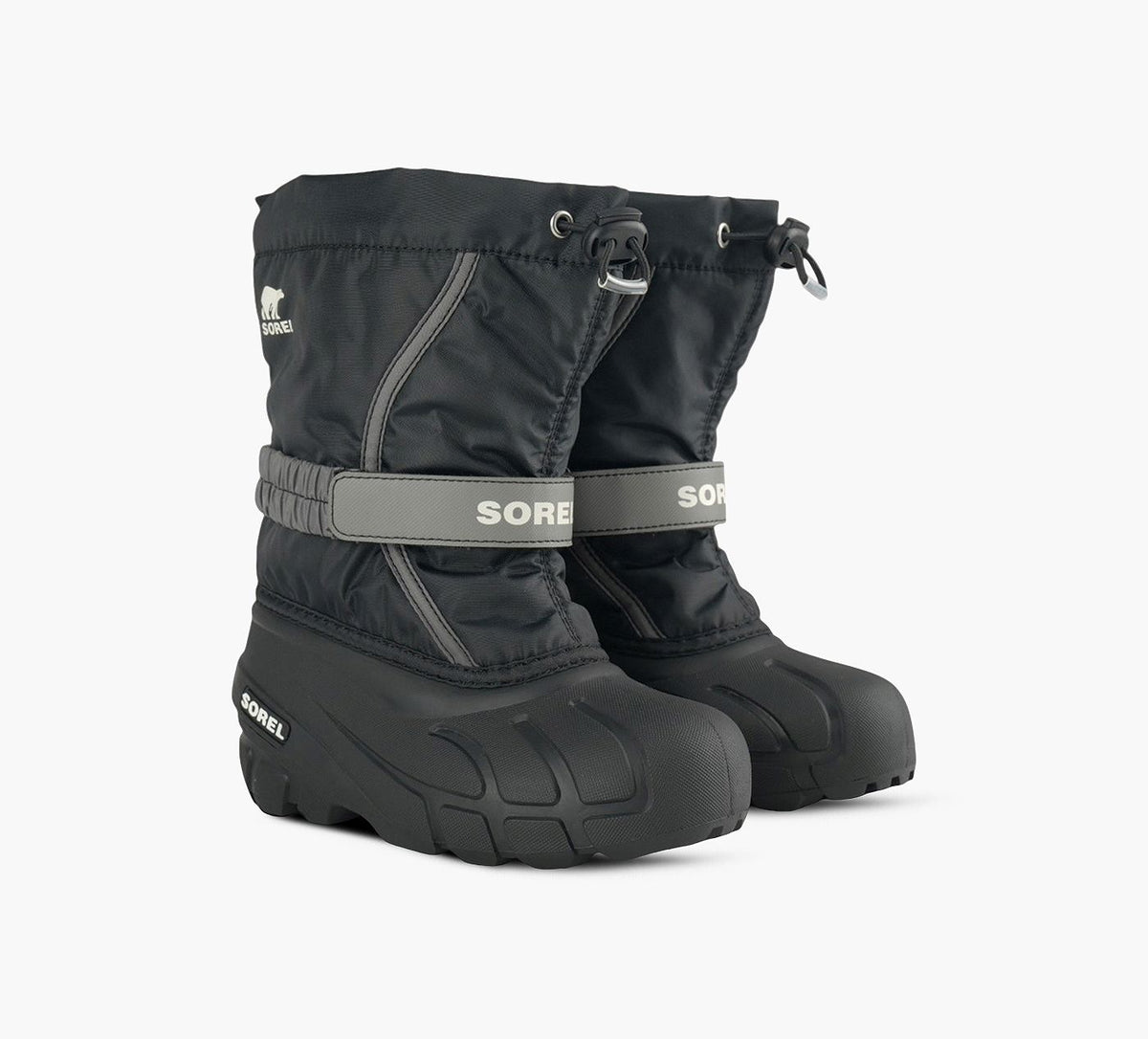 SOREL BOTTEFLURRY en NOIR vue 2