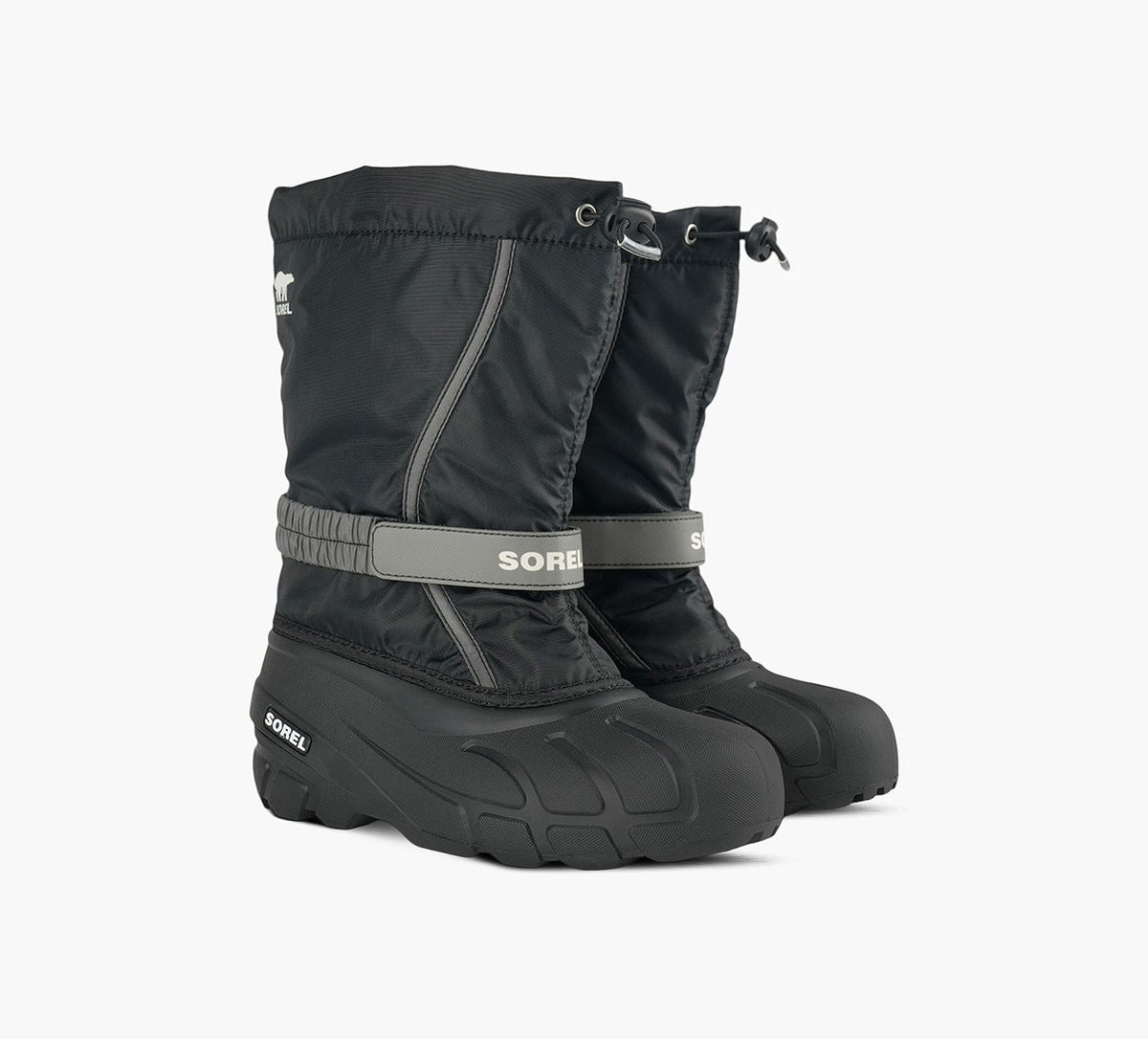 SOREL FLURRY in BLACK view 2