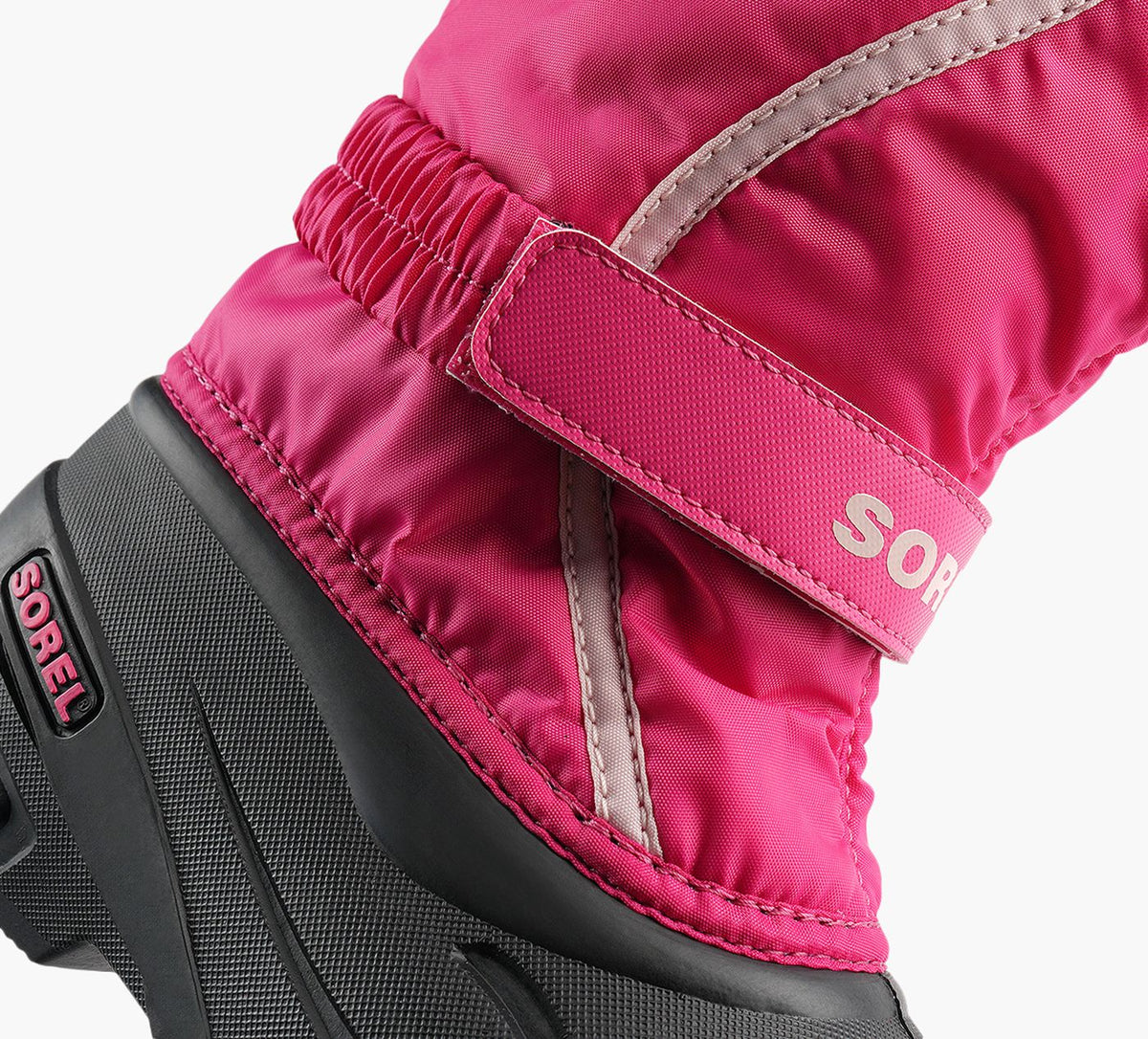 SOREL FLURRY in FUCHSIA view 1b