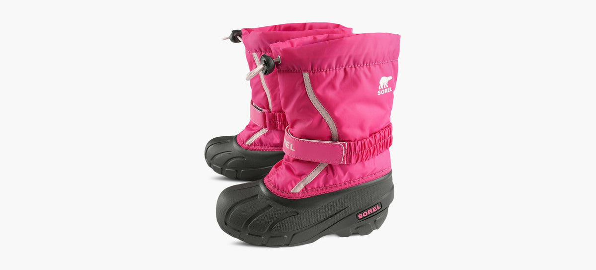 SOREL FLURRY in FUCHSIA view 4