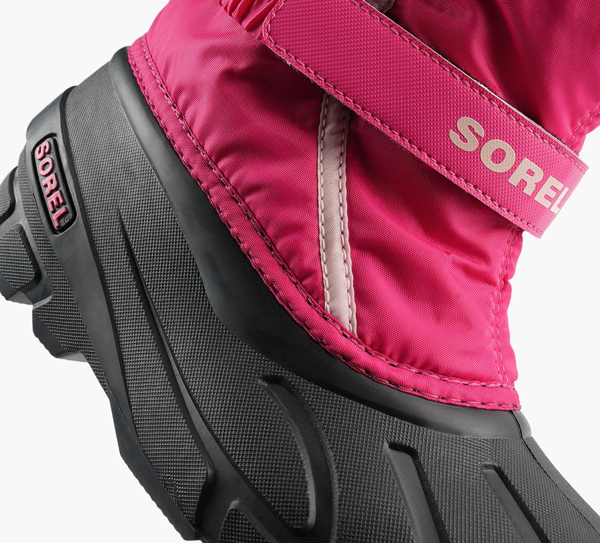 SOREL BOTTEFLURRY en FUCHSIA vue 1b