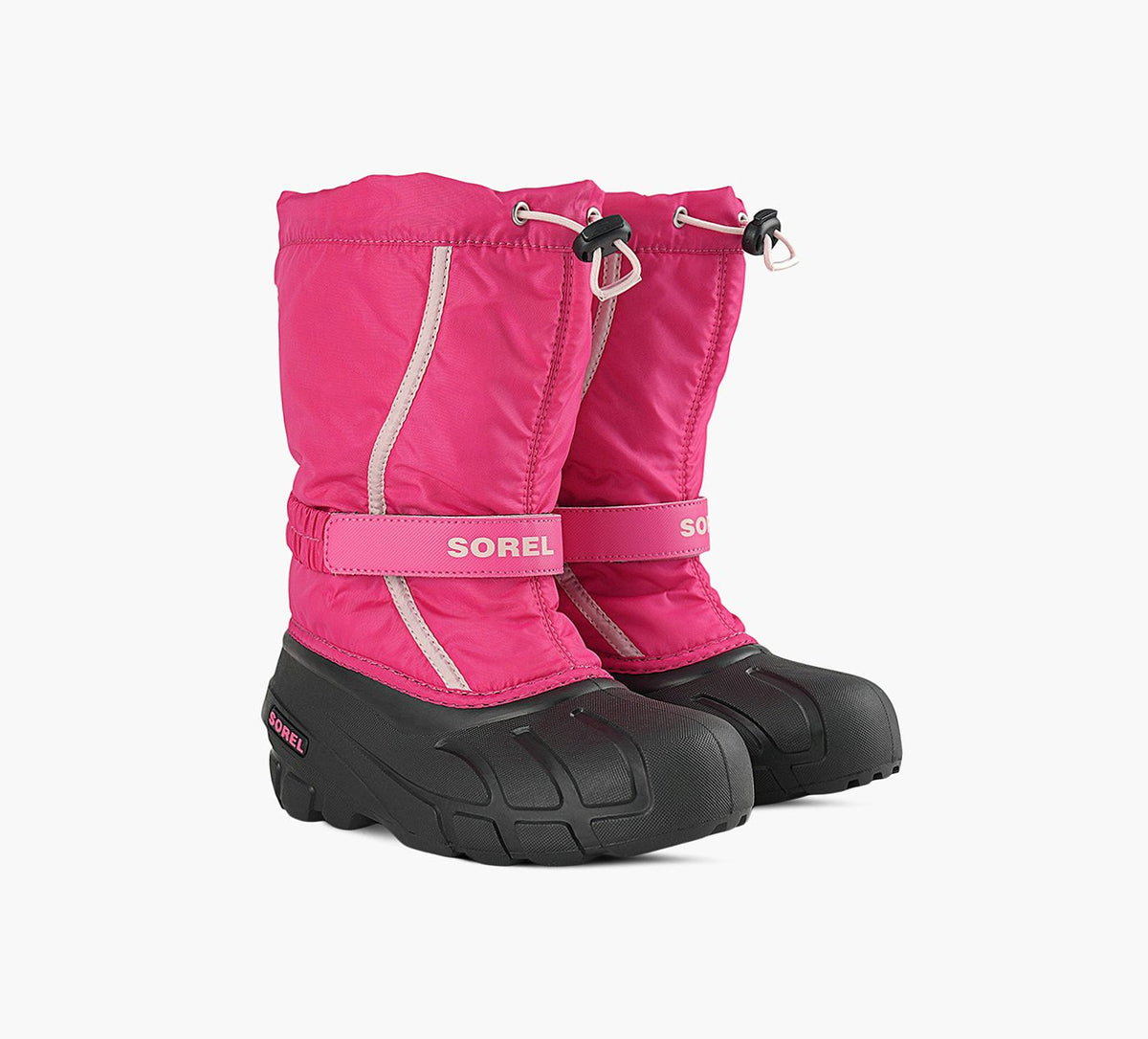 SOREL BOTTEFLURRY en FUCHSIA vue 2
