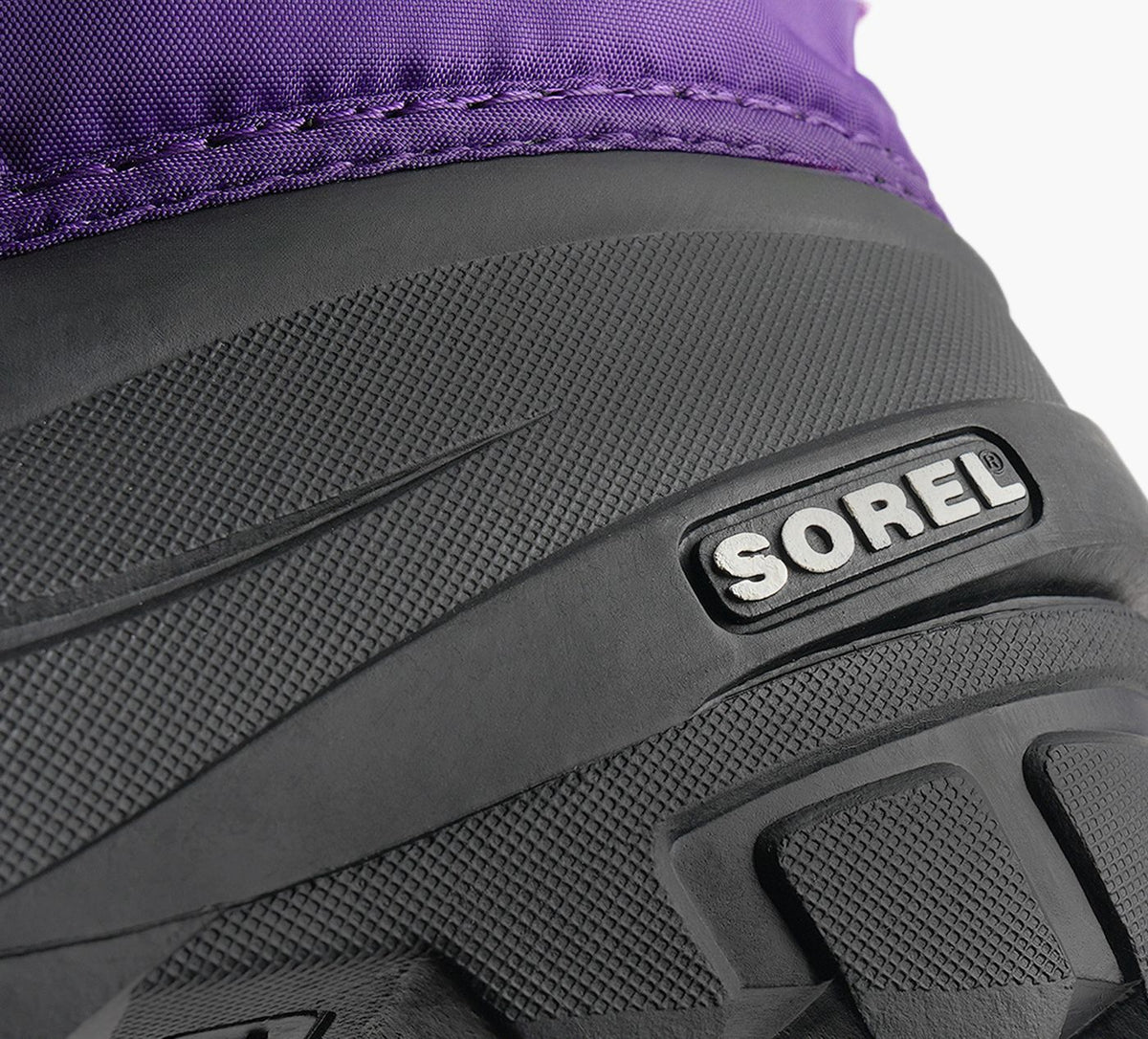 SOREL FLURRY in PURPLE view 1b