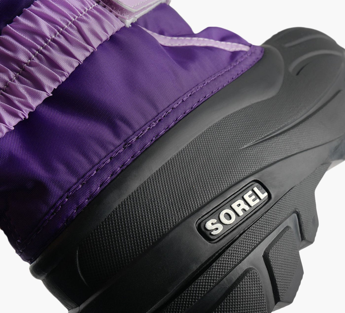 SOREL BOTTEFLURRY en VIOLET vue 1b