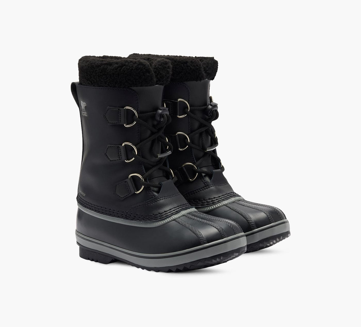 SOREL BOTTEIMPERMABLEYOOTPACTP en NOIR vue 2