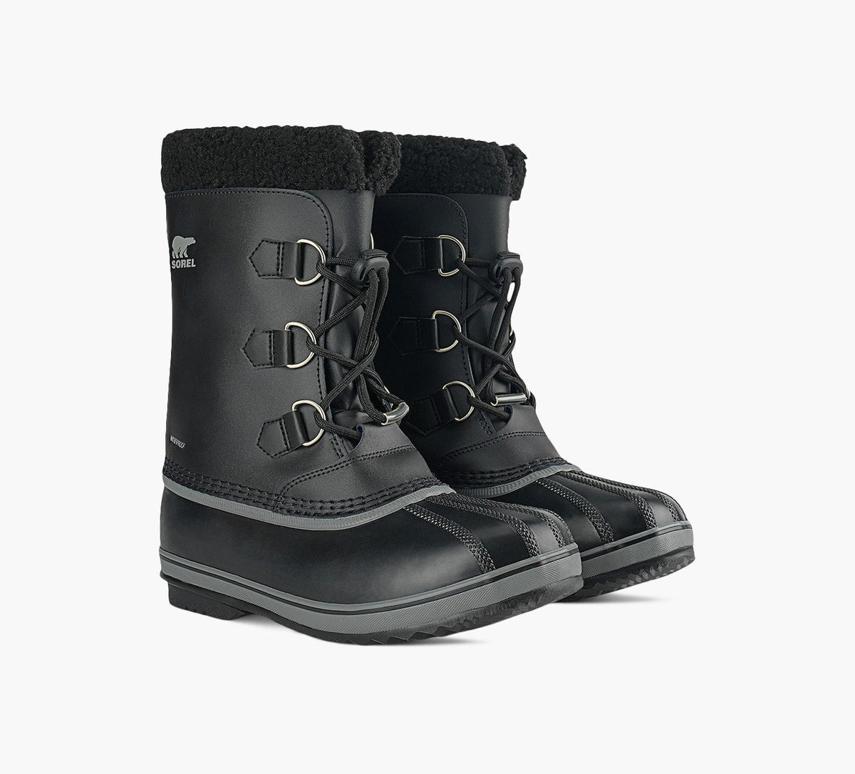 SOREL BOTTEIMPERMABLEYOOTPACTP en NOIR vue 2