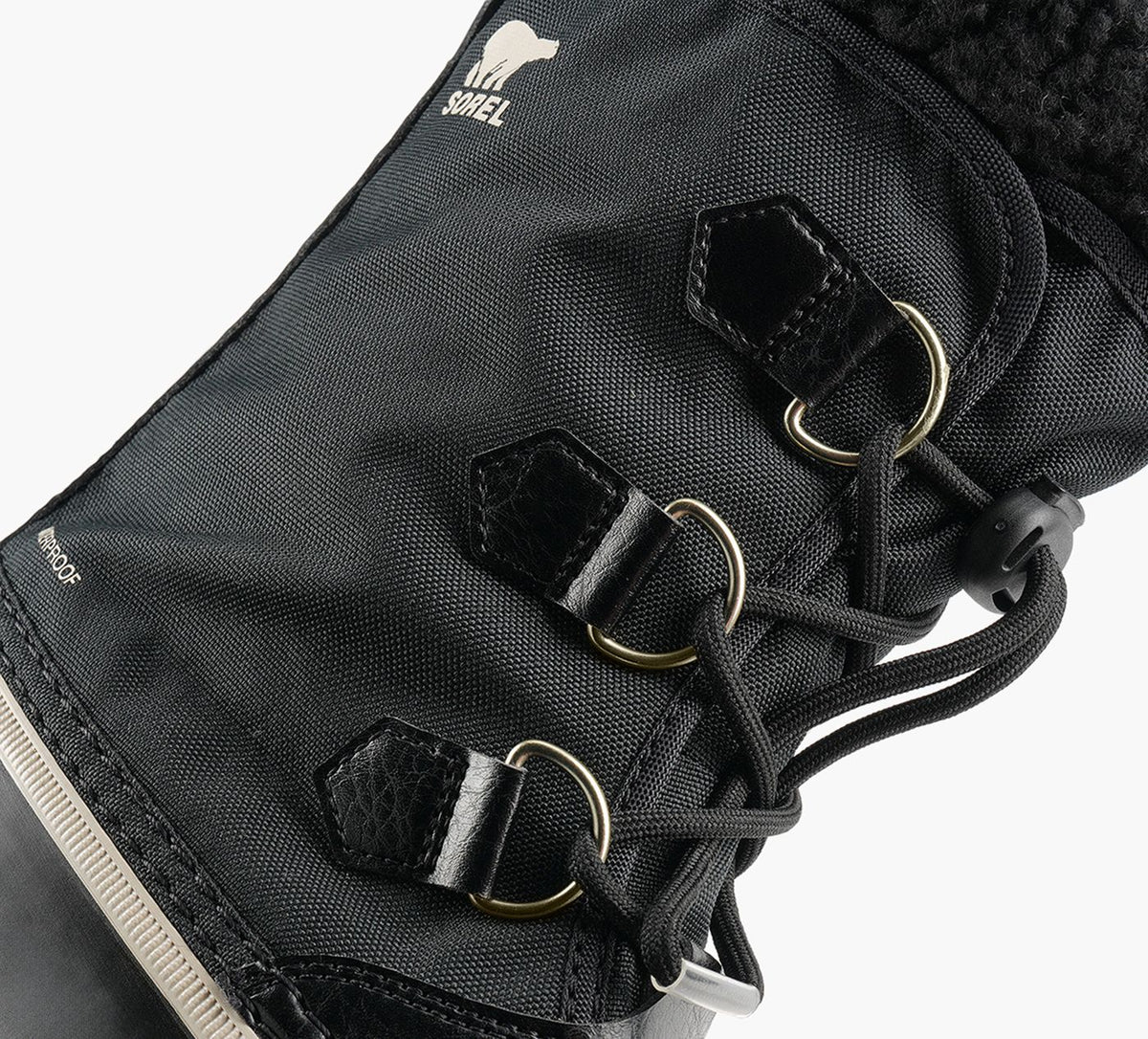 SOREL BOTTEDHIVERENNYLONYOOTPAC en NOIR vue 1b