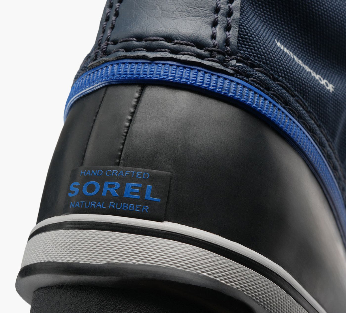 SOREL BOTTEDHIVERENNYLONYOOTPACIMPERMABLE en BLEU vue 1b