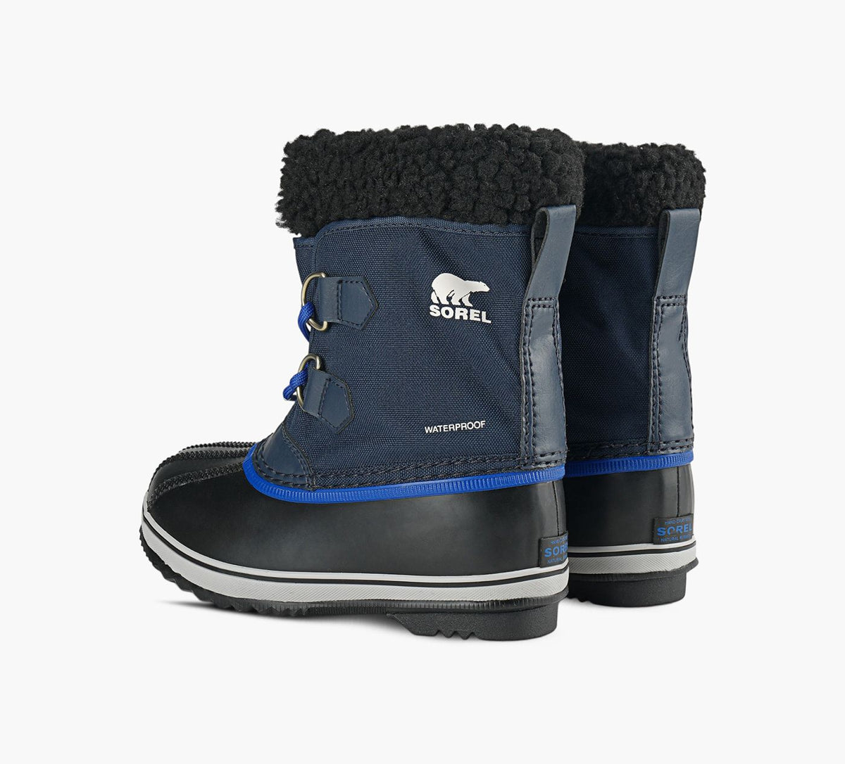 SOREL BOTTEDHIVERENNYLONYOOTPACIMPERMABLE en BLEU vue 3