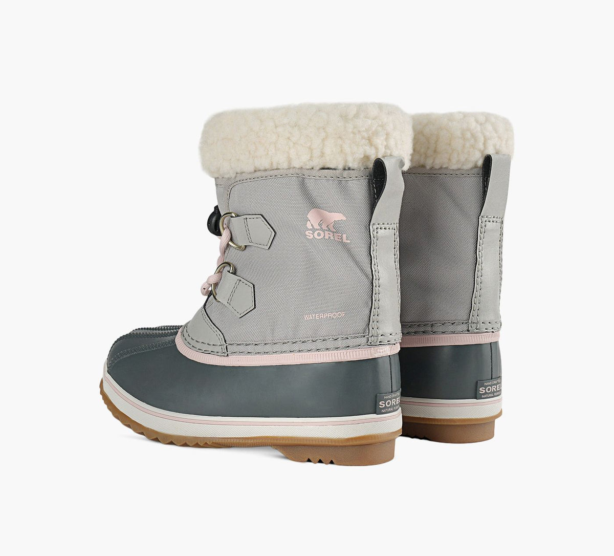 SOREL BOTTEDHIVERENNYLONYOOTPACIMPERMABLE en GRIS vue 3