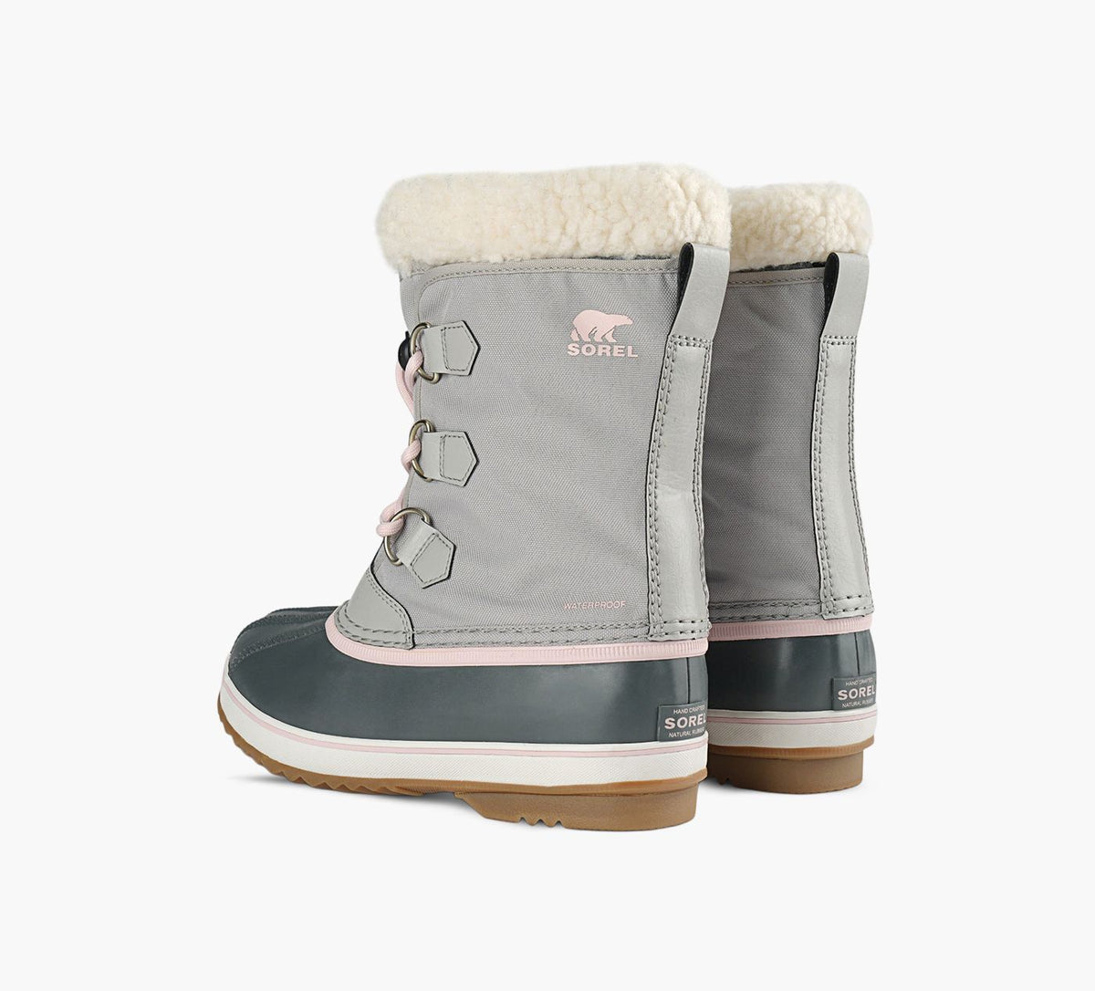 SOREL BOTTEDHIVERENNYLONYOOTPACIMPERMABLE en GRIS vue 3