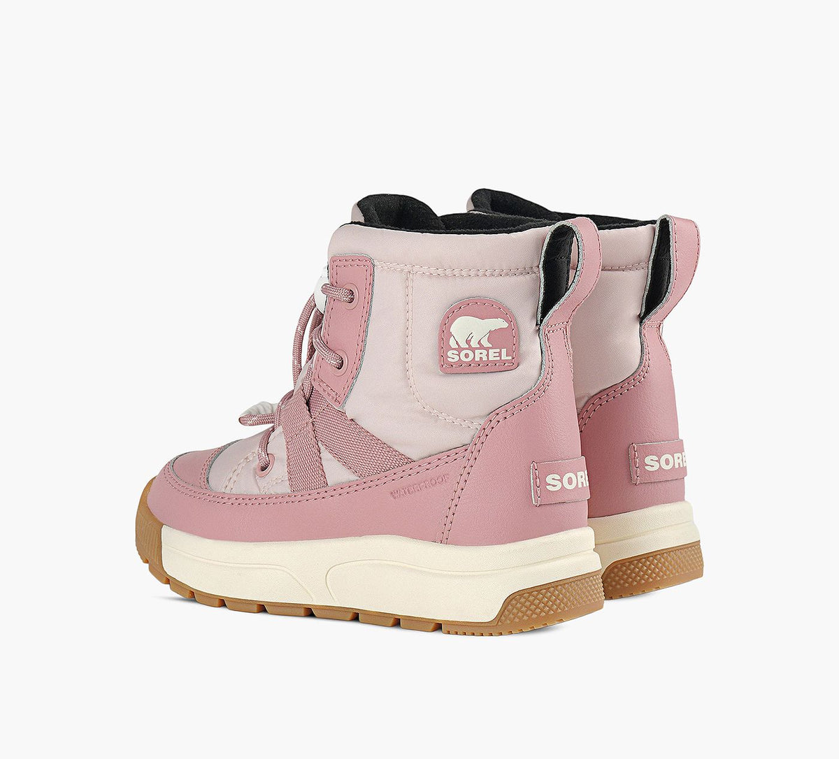 SOREL BOTTEWHITNEYIIIMIHAUTE en ROSE PALE vue 3