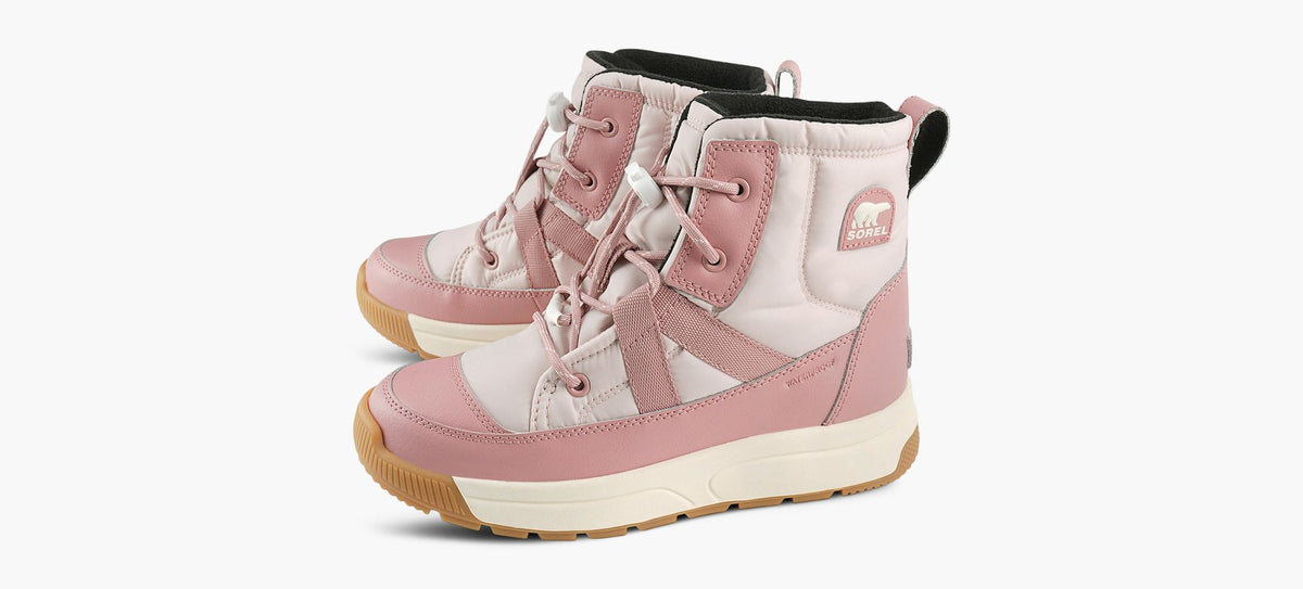 SOREL BOTTEWHITNEYIIIMIHAUTE en ROSE PALE vue 4